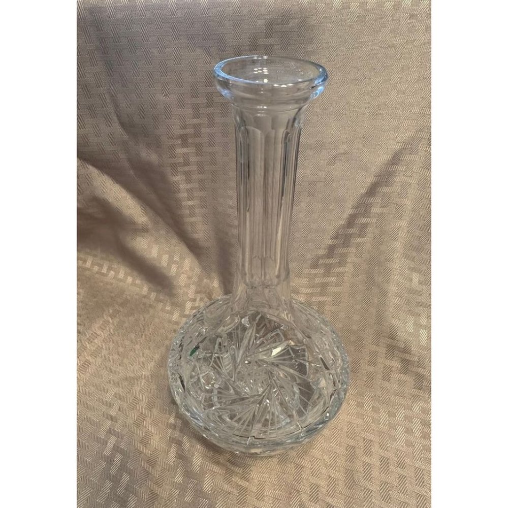 Vintage Eleanor Crystal Decanter by American Cut